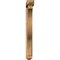 Ekena Millwork Funston Arts and Crafts Smooth Bracket w/ Offset Brace, Western Red Cedar, 5 1/2"W x 36"D x 48"H BKT0604X36X48FST03SWR - alternate 2